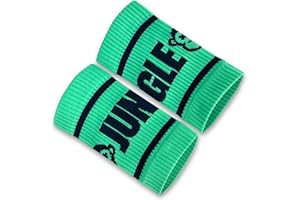 JUNGLEWOD Jungle - Muñequeras Deportivas Compresivas y Elásticas para Crosstraining - Soporte y Absorción de Sudor Durante los Entrenamientos
