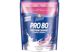 ‎INKOSPOR Inkospor Active Pro 80 Protein Shake, Himbeer-Joghurt, 500g Beutel