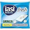 IASI traverse letto 60x90 Fresh, Assorbenza Maxi Plus, tecnologia 'odour control' con delicata profumazione, 15 Unità