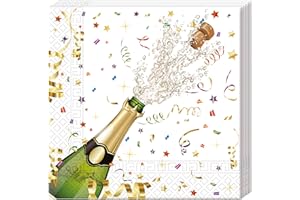 Procos Pack 20 SERVILLETAS 33X33CM Sparkling Celebration