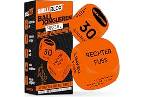 Skill BLOX Balljonglier-Würfel (2 Stück) | Fussball Geschenk für Jungen & Mädchen 8–12 Jahre | Trainingsspiel & Fußball-Spielzeug | Fussballtraining für Kinder & Jugendliche