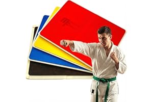 ‎MUSCLEFORGE MuscleForge® Brechbrett für Kampfsport, Bruchtestbretter Taekwondo Karate MMA, Schlagbrett, Schaumstoff bedeckt Boxbrett für Erwachsene & Kinder, Taekwondo Breaking Boards