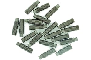 SINGULARITY SUPPLIES M10 (10mm x 10mm) Hex Socket Grub Screw (Dog Point) - Stainless Steel (A2) (Pack of 20)