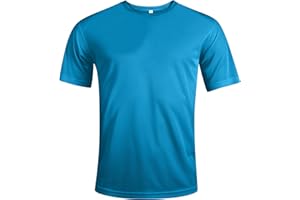 MKR Quick Drying Breathable Cooling Short Sleeve Sports T-Shirt with UPF40+ Sun UV Protection