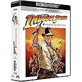 Indiana Jones 1-4 (4K UHD + Blu-ray) + Disco Extras (Blu-ray) Pack: En Busca del Arca Perdida / Templo Maldito / La Ultima Cr