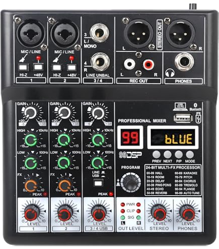 Behringer XENYX 1002B Premium 10-Input 2-Bus Mixer with XENYX