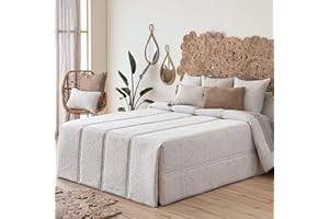 Lanovenanube Edredón conforter MANISES - Cama 150Cm - Color Beig