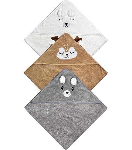 Badcapes voor baby's en jonge kinderen