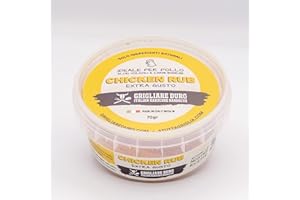 GRIGLIARE DURO ITALIAN HARDCORE BARBECUE 70 gr BBQ CHICKEN Rub GRIGLIARE DURO - Spezie barbecue rub - BBQ rub insaporitore per carne - MAGIC DUST - rub per pollo, petto, alette e coscie - ideale per pollo e maiale - dry rub bbq marinature