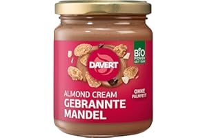 Davert Bio Almond Cream Gebrannte Mandel Aufstrich (6 x 250 gr)