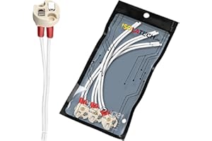 ISOLATECH 3szt uniwersalne gniazdo ceramiczne do MR16 MR11 GU5.3 G4 żarówki energooszczędne LED (max.250V/2A) żarówki do montażu w domu wspornik sufitowy kuchnia łazienka odporne na ciepło