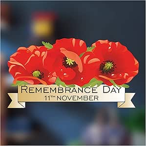 Wild Poppy Static Cling Window Banner Remembrance Day Poppy Window Sticker Amazon Co Uk Home Kitchen Wild Poppy Static Cling Window Banner Remembrance Day Poppy Window Sticker Amazon Co Uk Home Kitchen