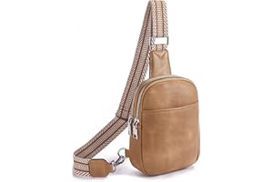 Telena Sling Bag torba na klatkę piersiową, damska torba na ramię, mała torba crossbody, ze skóry PU, sportowa torba na ramię, stylowa