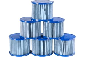 Arebos Poolfilter | 6 x filterpatroner spa bubbelpooler