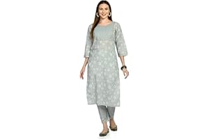 AnjuShree Choice Indisches Damen-Oberteil, Viskose, Kurti-Rockset für Damen, Tunika-Oberteil