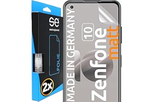 SMART ENGINEERED S.E folia ochronna do Asus Zenfone 10, matowa antyodblaskowa, 2 x Full Screen, pomoc w pozycjonowaniu, Zenfone 10 folia ochronna, matowa folia na wyświetlacz, matowa Zenfone 10 folia ochronna z