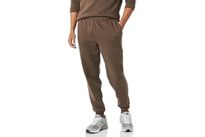 Amazon Essentials Homme Pantalon de Jogging Décontracté, Polaire, Coupe Confortable