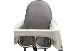 ZARPMA Seat Covers Cushion for IKEA Antilop Highchair, Washable Foldable Baby Highchair Cover IKEA Child Chair Cushion