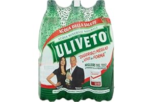 Acqua uliveto minerale naturale lt. 1.5 confezione da 6 bottiglie (1000027890)