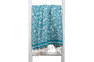 ZusenZomer Fouta Ręcznik hammam, damski, XXL 100 x 190 cm, bardzo duży, orientalny ręcznik kąpielowy, ręcznik kąpielowy, ręcznik plażowy, lekki – 100% bawełna czesana – ręcznik hammam Fair Trade