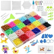 Set De Perles D'eau Vytung - 4000 Perles 28 Couleurs + 389 Modèles - Jouet DIY Pour Enfants