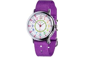 ERTT EasyRead Time Teacher ERW-COL-24 Montre d’apprentissage pour enfants