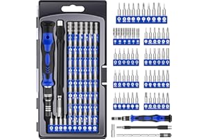 XOOL Kit Cacciaviti di Precisione 62 in 1, Cacciaviti Magnetici per Riparazioni Elettroniche, Smartphone, PC, Computer Portatile, iPhone, MacBook, Tablet e Altri Dispositivi