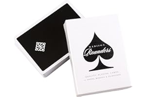 SOLOMAGIA Bicycle Rounders karty do gry od Madison & Ellusionist - czarne - gry karciane - magiczne sztuczki i magia