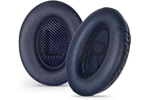 AURIVOR Zamienne nauszniki premium do słuchawek nausznych Bose QuietComfort-35 (QC-35) i QuietComfort-35 II (QC-35 II)