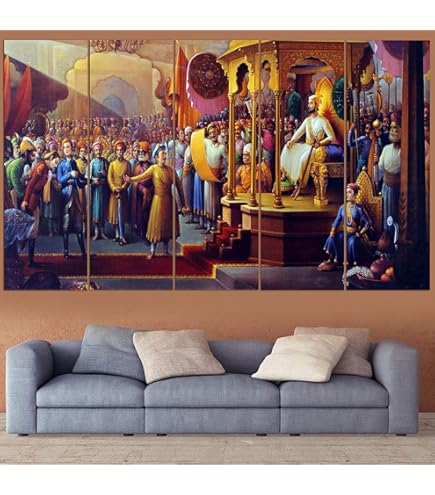 BALDAU PRINTS Chhatrapati Shivaji Maharaj Wall Poster For Room