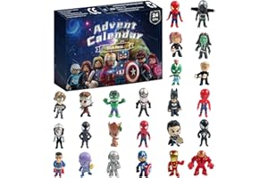 IKSYA 2022 Adventskalender für Kinder - 24 STÜCKE Spielzeug Weihnachts-Countdown Advents-Superhelden-Spielzeug 24 Tage Weihnachts-Countdown-Geschenke für Jungen und Mädchen Im Teenageralter ( Color : B )