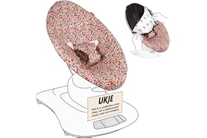 UKJE Protective Baby Rocker Cover Liner - Compatible with Old Model Before 2022 MamaRoo 4 - Baby Swing Cover -Bouncer Cover-Compatible Cover Over The Mamaroo 4 Swing Bouncer - Pink Flowers