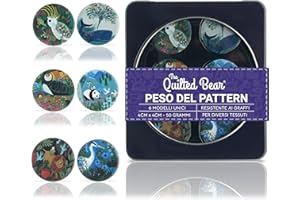 The Quilted Bear Pesi da sartoria – Pesi per lavori artigianali, resistenti ai graffi, per sartoria o taglio di modelli di cucito (Kay Widdowson - Animali)