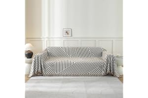 YSTELLAA Sofföverdrag 2-Sits, 180×280CM, Chenille Ab-Sidigt Överdrag För Hörnsoffa, Pet Soff Cover Överdrag, Sofföverkast Flä