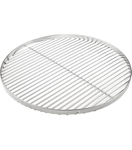 Ensemble Chaînes Inox Pour Grille Barbecue – 50, 60 Ou 70 Cm – Avec Compensateur De Torsion