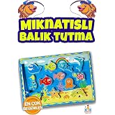 Papatyampartievi Mıknatıslı Balık Tutma Oyunu - Eğitici Ve Eğlenceli &Ccedil;ocuk Oyuncakları