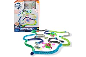 HEX BOTS - CIRCUITO DE OBSTÁCULOS NANO LAND CON 3 ROBOT INSECTO NANO - Juguetes Sensoriales - 6071527 - Juegos Infantiles - Regalo niño 3 años + - Juguetes niños 3 Años +