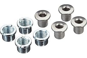 SHIMANO Tornillo Fijación Plato 4uds Componentes y repuestos para Bicicletas, Adultos Unisex, Multicolor, Talla única