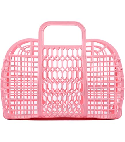 Borsa Della Spesa In Rete Beige Riutilizzabile E Pieghevole - Capiente E Resistente 10kg