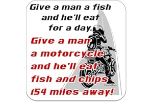 ITSPERFECTFOR Motorcycle Biker Coaster. Funny Motorbike Mat