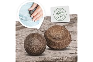 ‎PURAJA PURAJA Paar Original Moqui Marbles mit Echtheitszertifikat | Lebende Steine in Premium Qualität | Direkt aus dem Hopi Indianer - Gebiet im Westen der USA (Größe M 18-22mm)