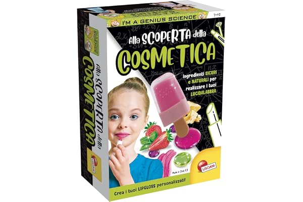 Lisciani Jeux I'm a Genius Science Pocket à la Découverte de la Cosmétique, 100170