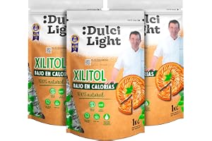 Xylitol Sötningsmedel 3kg DulciLight Zero | 100% Naturligt björksocker | Sockerersättning