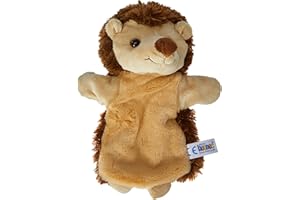 Heunec 394179 Handspielpuppe Igel, braun