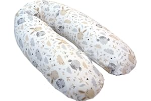 EMI&SAM Coussin d'allaitement, 170 cm, rembourrage FillBall EPS