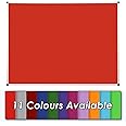 Wonderwall Premium Red Noticeboard - Anti Fade Pinboard with Aluminium Frame - 120 x 90cm with Fixings -Ideal for Office, Community hubs, School
