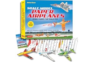 Scale Model Paper Airplanes Kit: Iconic Planes That Really Fly! Catapult Launcher Included! - Just Pop-out and Assemble (14 Famous Pop-out Airplanes): ... and Assemble (14 Famous Pop-out Airplanes)
