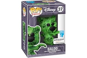 Funko Pop! Artist Series: DTV - Disney - Baloo - Disney Standard Characters - Amazon Exclusive - Collectable Vinyl Figure - Includes Premium Plastic Protector Display Case - Gift Idea - Movies Fans