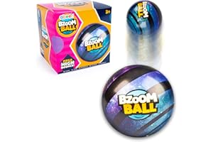 abeec Bzoom Ball | High Bounce Ball | Space-Themed Outdoor Toy for Kids | Thick & Durable Rubber | Ultimate Garden, Park & Holiday Fun | Active Play for Boys & Girls | Age 3+
