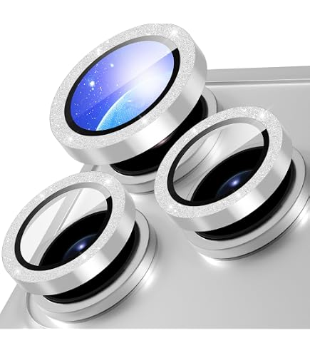 Protecteur Caméra Verre Trempé Pour IPhone 17 Pro / 17 Pro Max - 2 Pièces, Anneau Aluminium